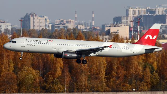VP-BHN:Airbus A321:Nordwind Airlines